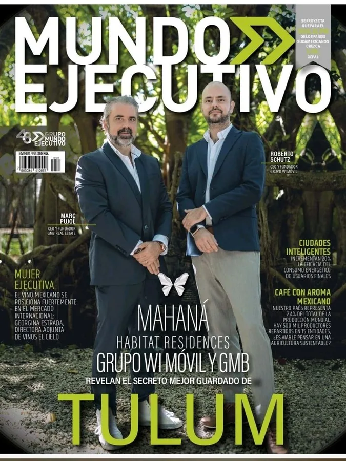 Portada de Mundo Ejecutivo: Grupo Wi Móvil y GMB