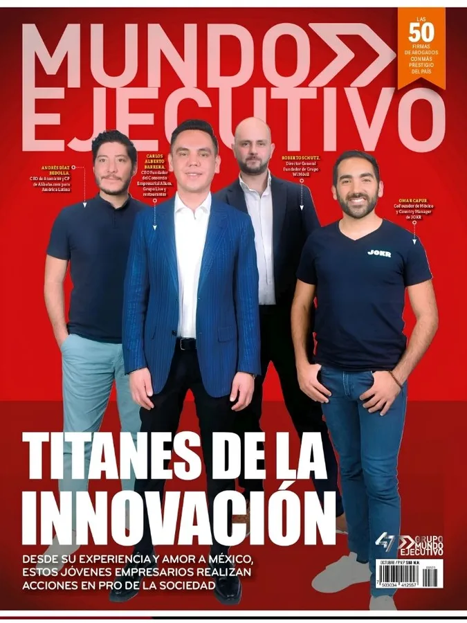 Portada de Mundo Ejecutivo: Titanes de la innovación