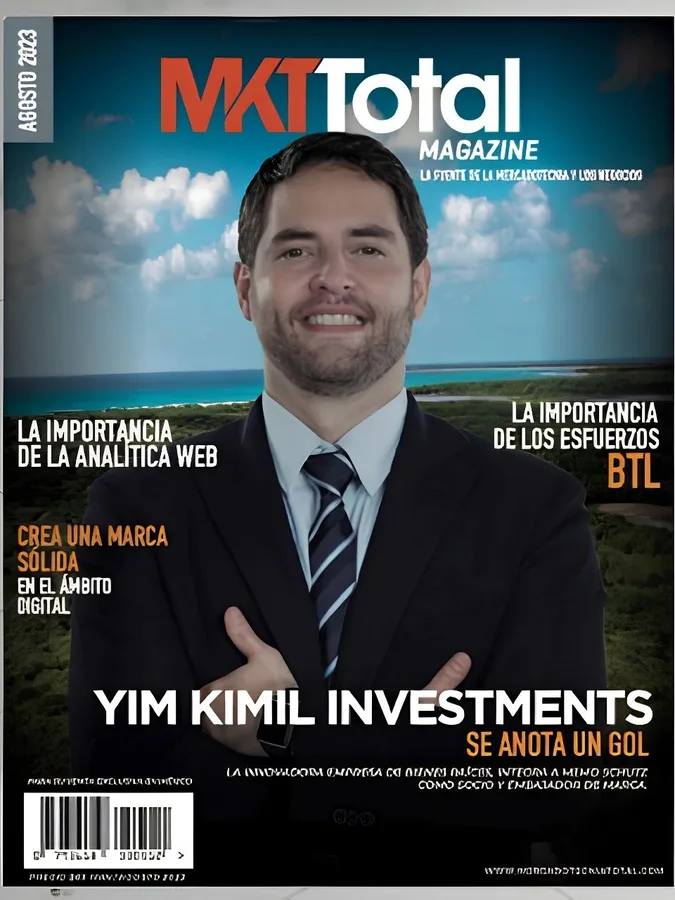 Portada de MKT Total Magazine: Yim Kimil Investments