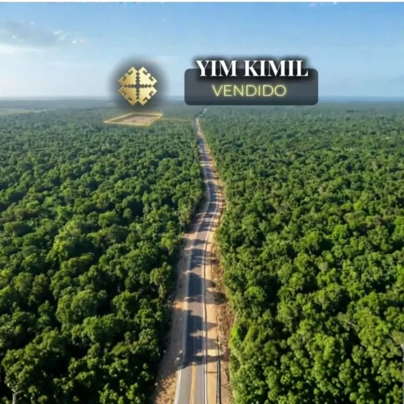 Yim Kimil, primer proyecto: vista aérea del terreno